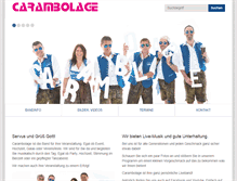 Tablet Screenshot of carambolage.de